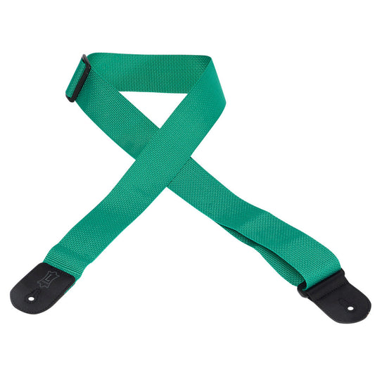 Levy's M8POLY 2" Woven Polypropylene Guitar Strap - Green