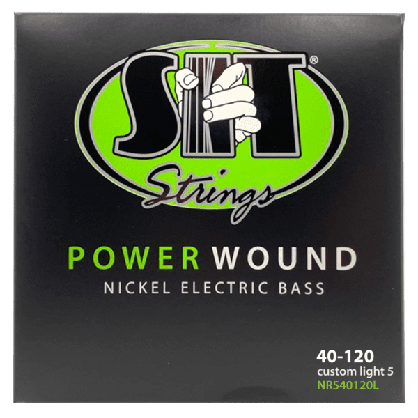 SIT Strings 5-String Powerwound Nickel Bass- Custom Light