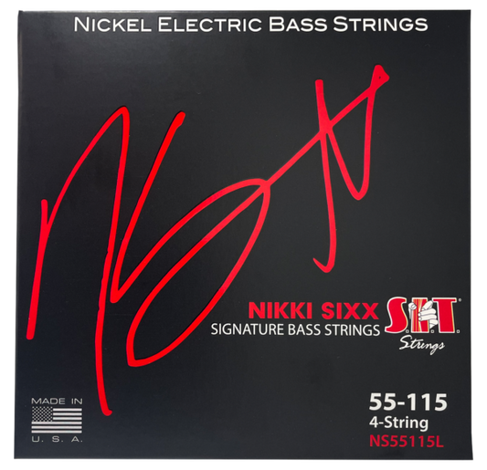 SIT Strings Nikki Sixx Signature Series Nickel Bass