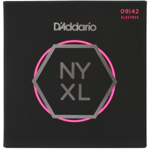 D'Addario NYXL0942 NYXL Nickel Wound Electric Guitar Strings - .009-.042 Super Light