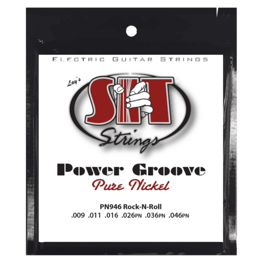 SIT Strings Electric Guitar Power Groove Pure Nickel- Rock-N-Roll