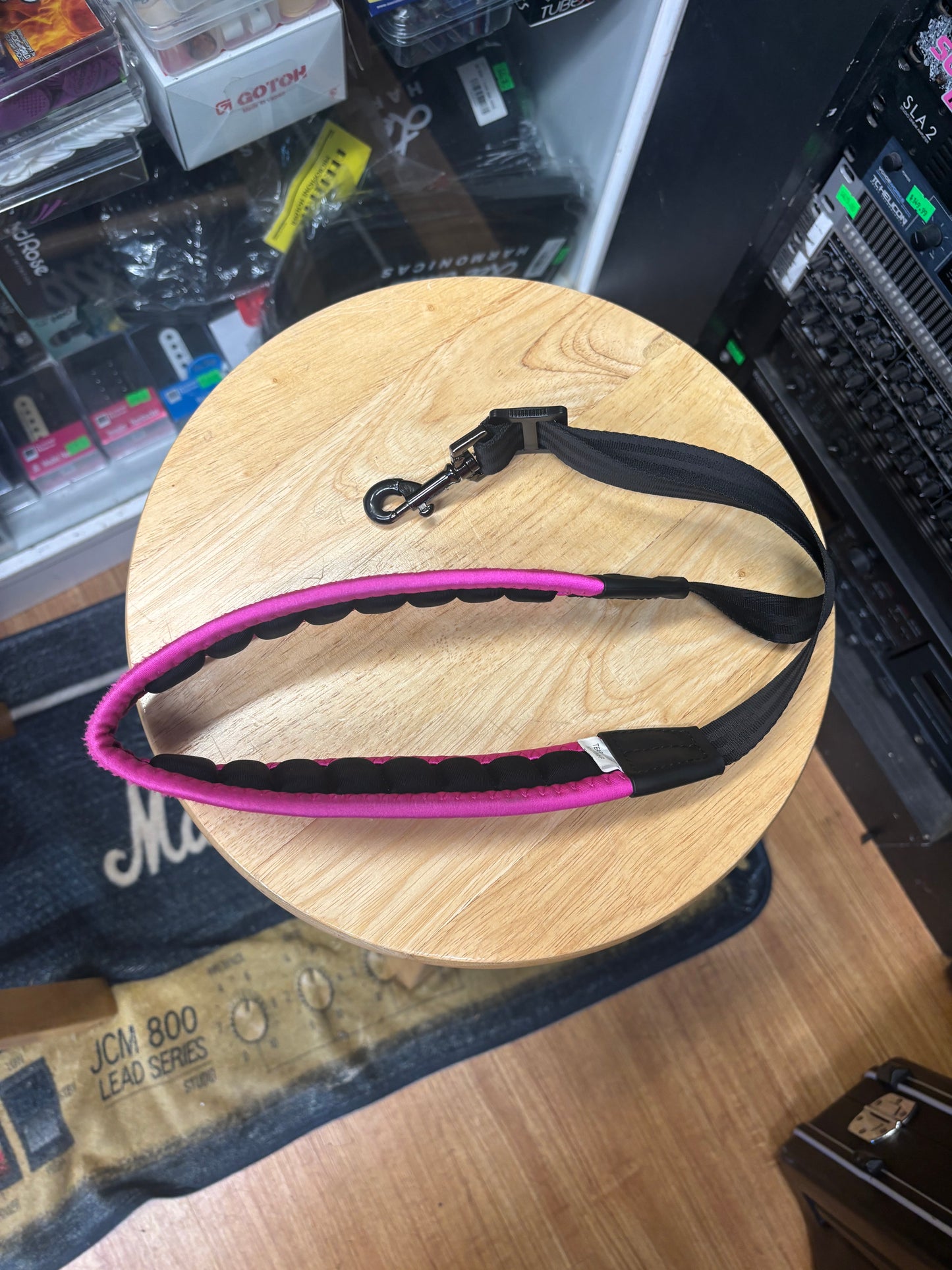 Used Pink Protect Padded Saxophone Neck Strap