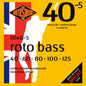 RotoSound 5-String Bass Strings 40-125 Long Scale-Medium Gauge