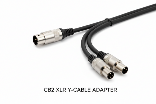 CB2 XLR Female to 2 Male