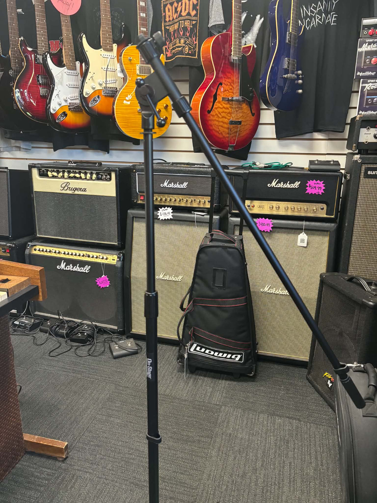 On-Stage Euro Boom Mic Stand MS7701
