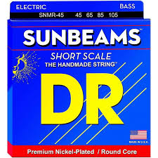 DR Strings Sunbeams SNMR-45 Medium SHORT SCALE 4 String Bass Strings