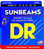 DR Strings Sunbeams Nickel Plated 5-String SHORT SCALE Bass Guitar Strings SNMR5-45 Med 45-125