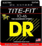 DR Tite-Fit Electric Guitar Strings 10-46 Nickel/Round Core