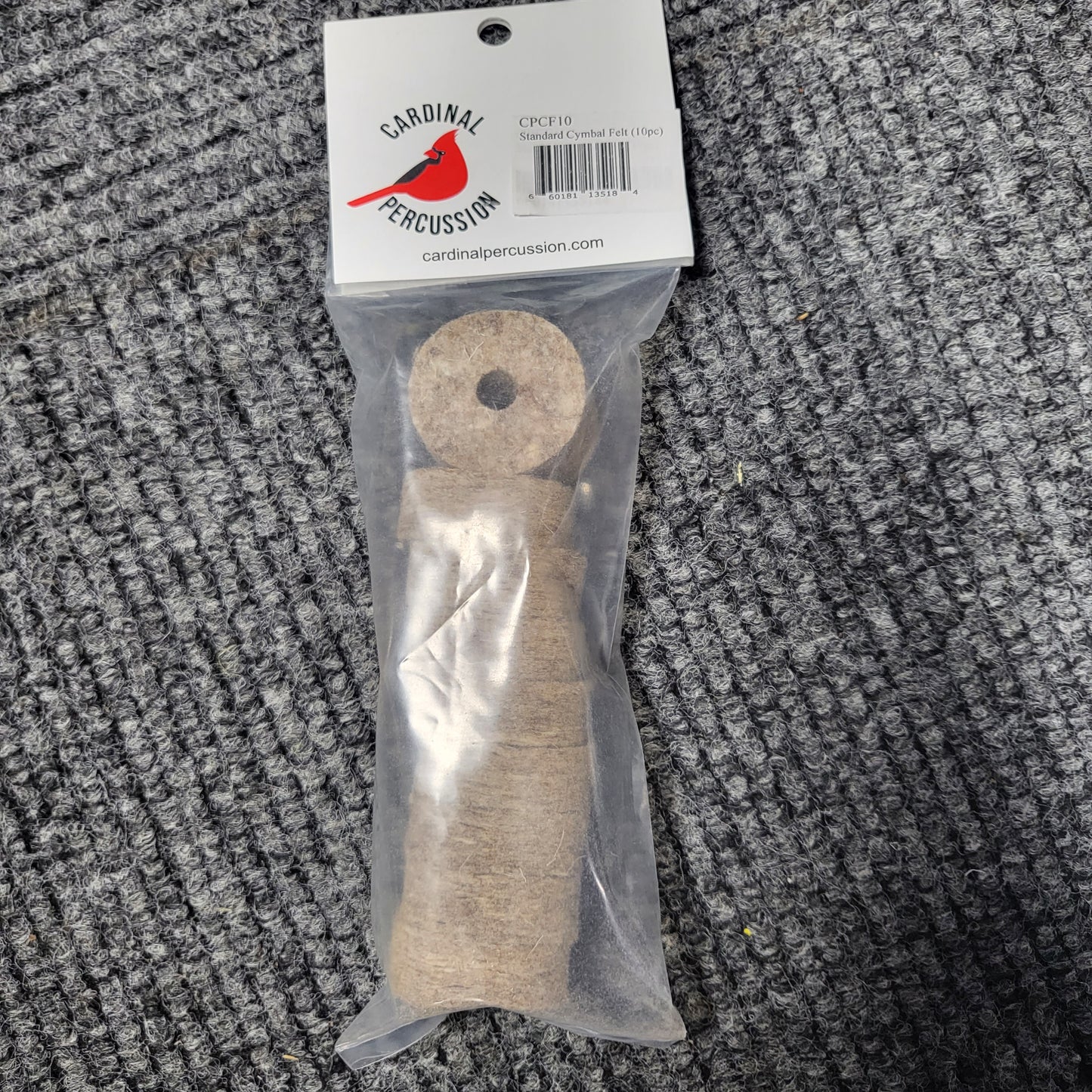 Cardinal Percussion CPCF10 Standard Cymbal Felt 10pc