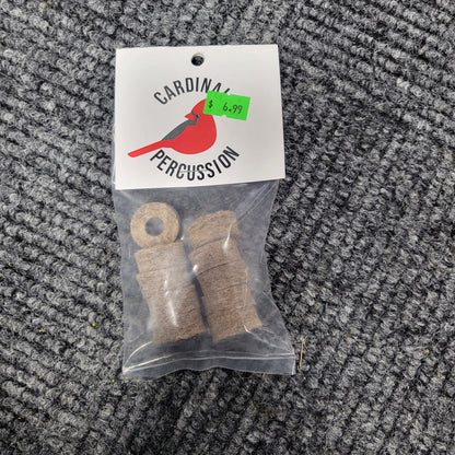 Cardinal Percussion CPCLF10 Standard Clutch Felt 10pc