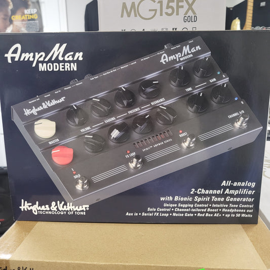 Hughes & Kettner AmpMan Modern 50-watt Guitar Amplifier Pedal