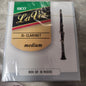 La Voz by Rico Bb Clarinet Reeds Medium 10 Pack
