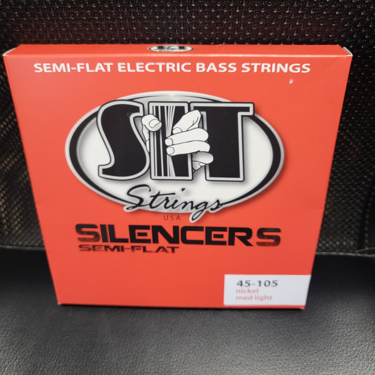 SIT NRL45105L Silencers Semi-Flat Electric Bass Strings 45-105