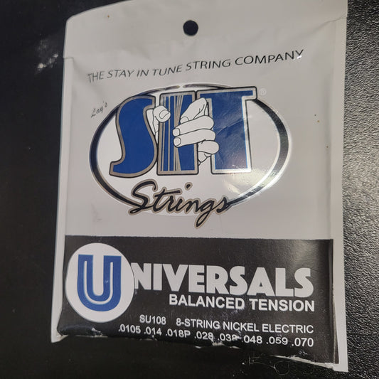 SIT Strings Universals Balanced Tension 8-String Electric Nickel