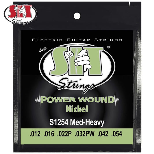 SIT Strings Electric Guitar Powerwound Nickel- Medium Heavy
