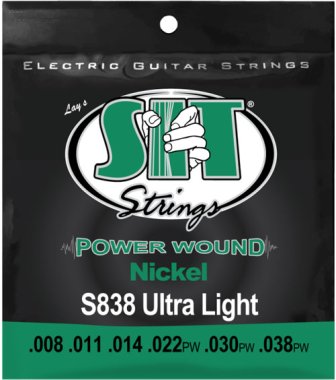 SIT Strings Electric Powerwound Nickel - Ultra Light