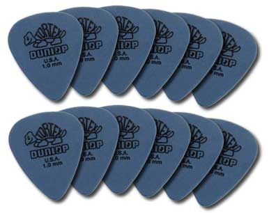 Dunlop Tortex Standard Guitar Picks 1.0mm